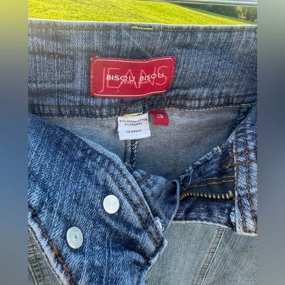 Bisou Bisou Denim mini skirt - Picture 4 of 6